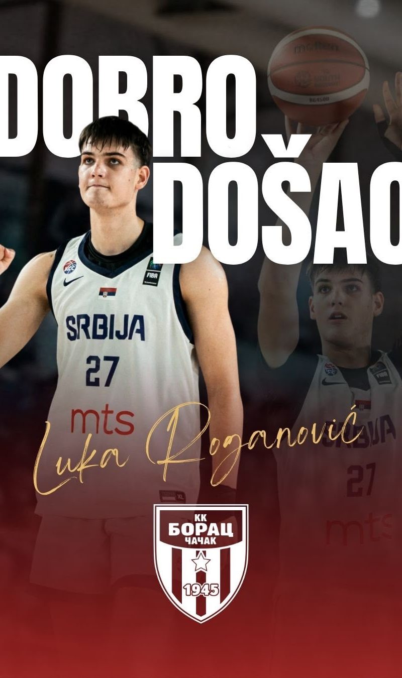 LUKA ROGANOVIĆ nova akvizicija Borca Mozzart!